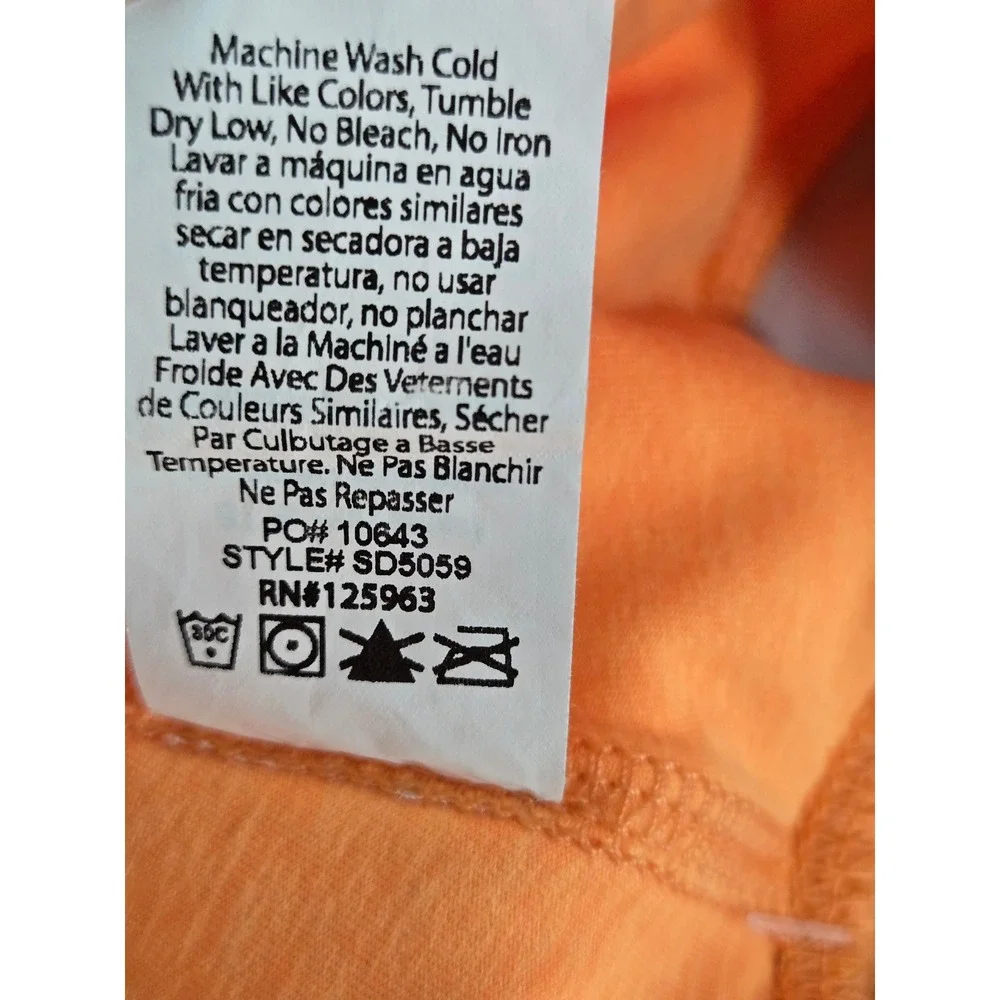 Beyond Yoga Spacedye Move It SkirtSkort Orange High Waist Raw Hem SD5059 Size M